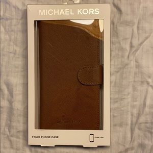 Brand New MK IPhone Wallet/Case 7/8 Plus